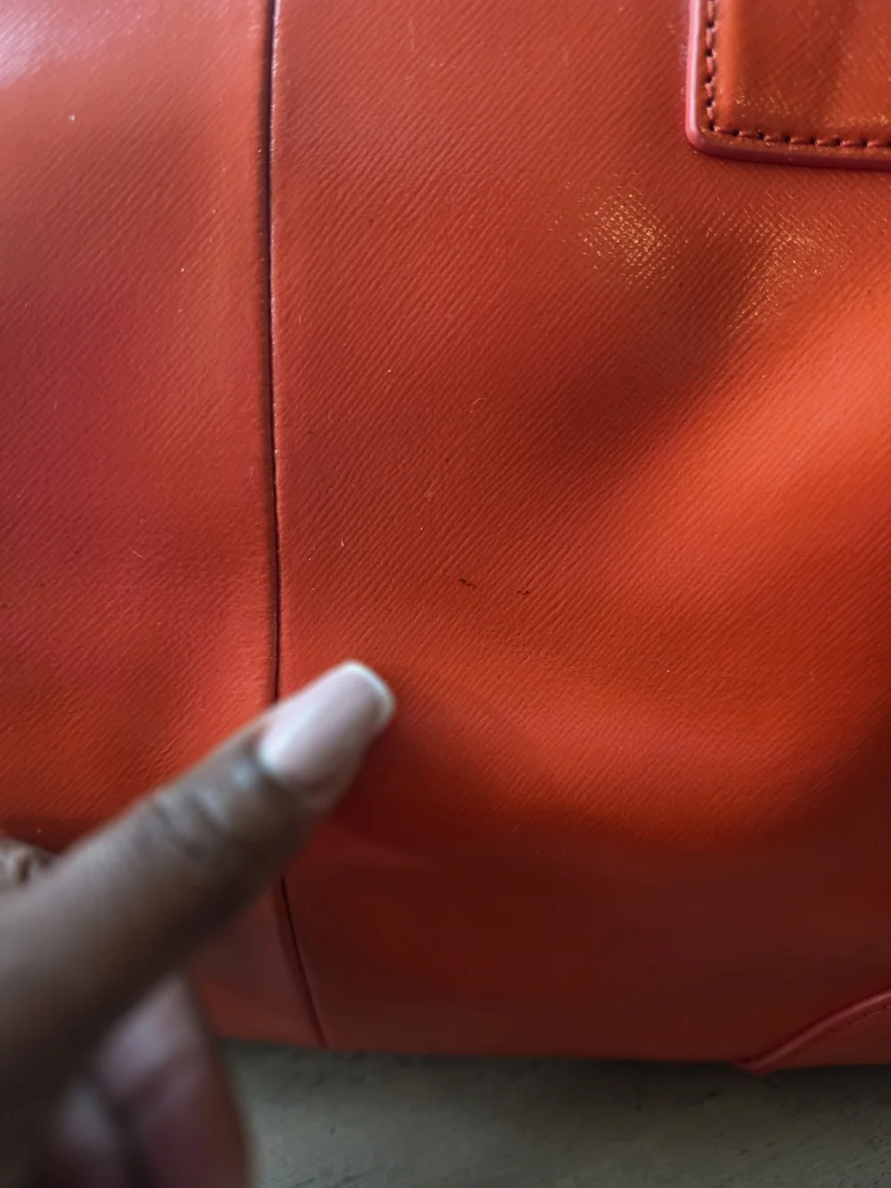 Tory Burch Poppy Red Leather Satchel